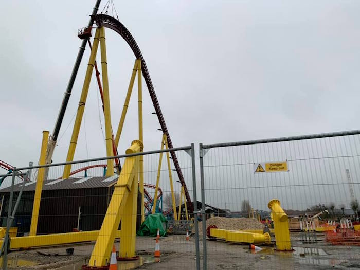 Flamingo Land 2020 Intamin Coaster 