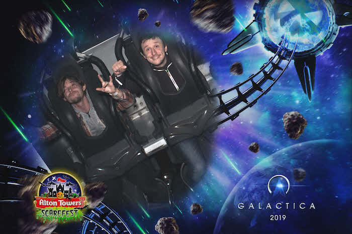 Galactica Alton Towers Ride Photo