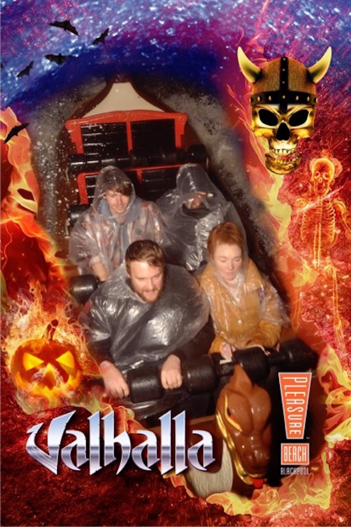 Valhalla Blackpool Pleasure Beach Ride Photo 