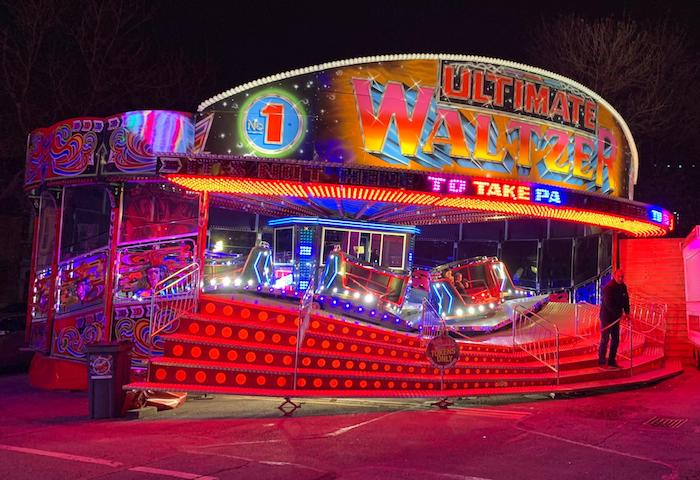 Waltzers Night Time