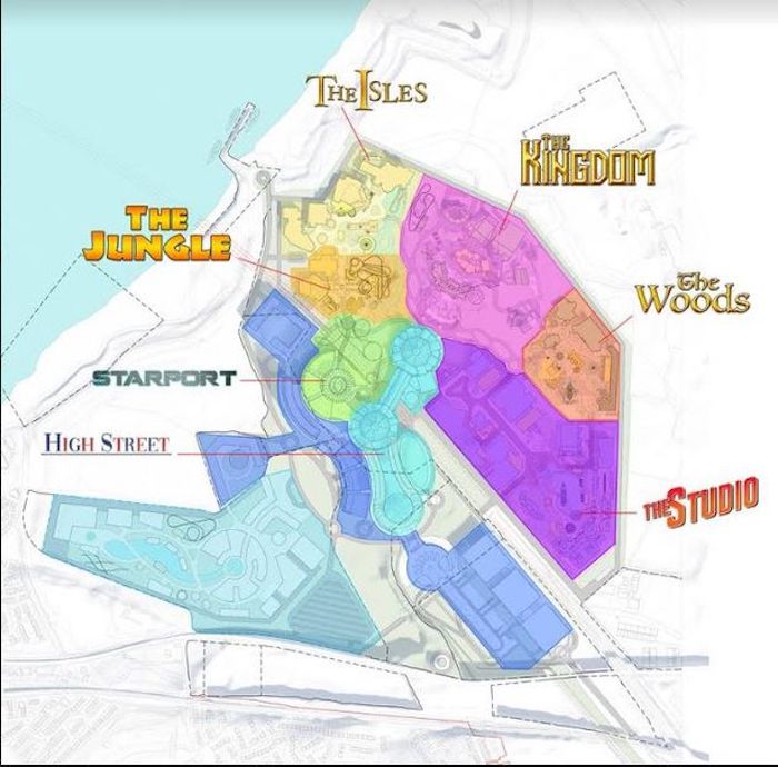 London Resort Concept Map