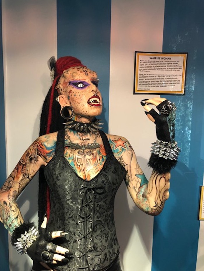 Vampire Lady Ripley's Blackpool 