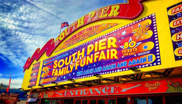Blackpool South Pier Log Flume To Be Dismantled After Appeal Dismissed Blackpool South Pier Log Flume