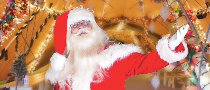 Alton Towers Christmas Tipi Party 