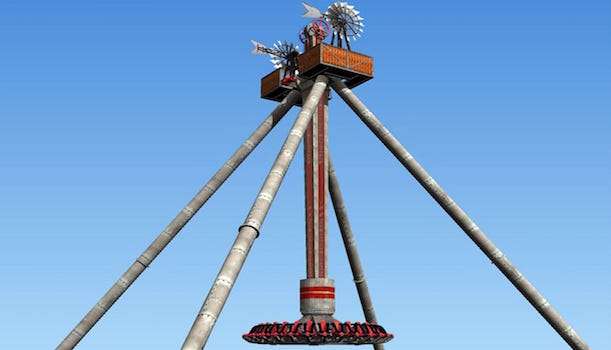 Zamperla Cyclonatorf Ride Paultons Park