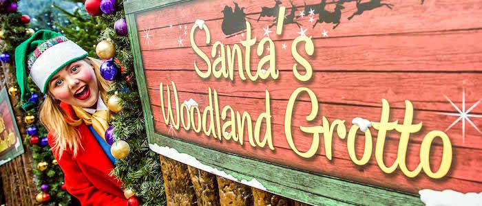 Santa's Woodland Grotto Alton Towers Christmas 