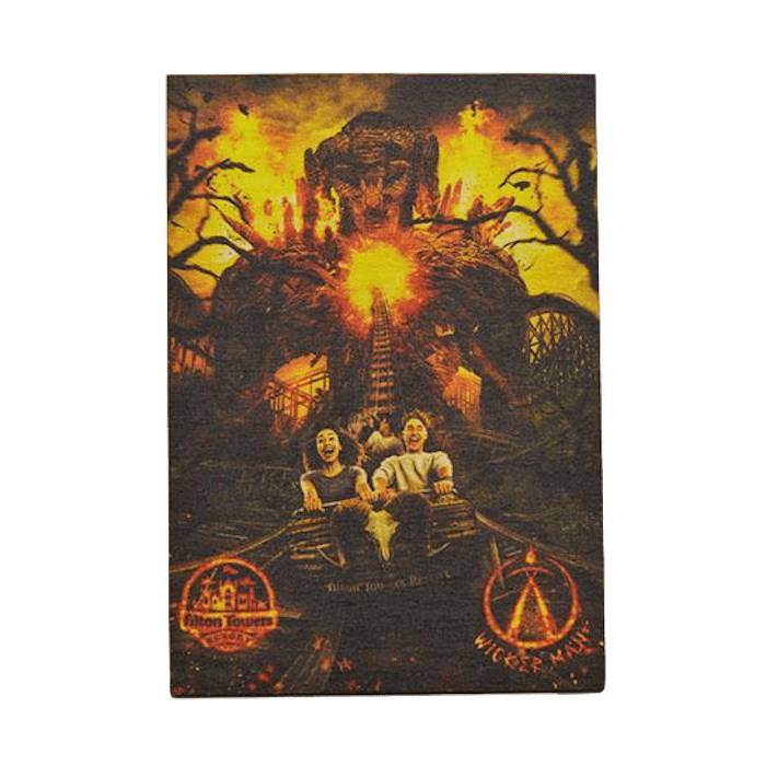 Wicker Man Magnet Alton Towers Mystery Box