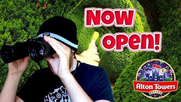 Alton Towers Gardens Now Open