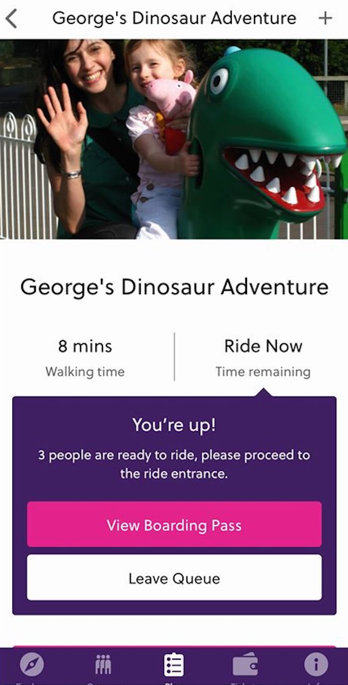 Paultons Park Virtual Queues