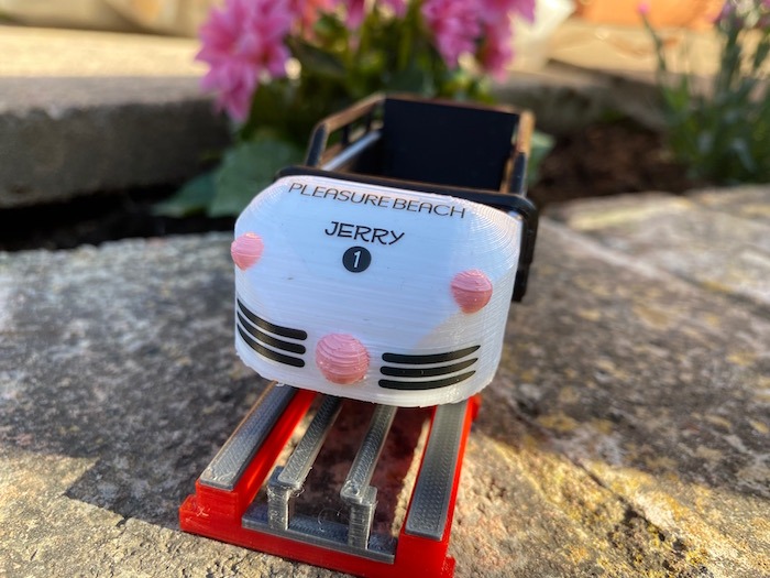 Wild Mouse 3D Model Coaster