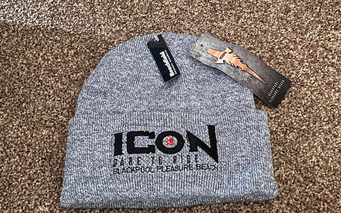 ICON Beanie Hat Blackpool Pleasure Beach