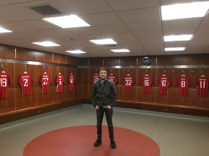 Old Trafford 2017 Dressing Room