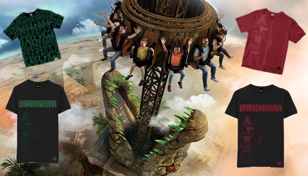 Croc Drop Merchandise Chessington