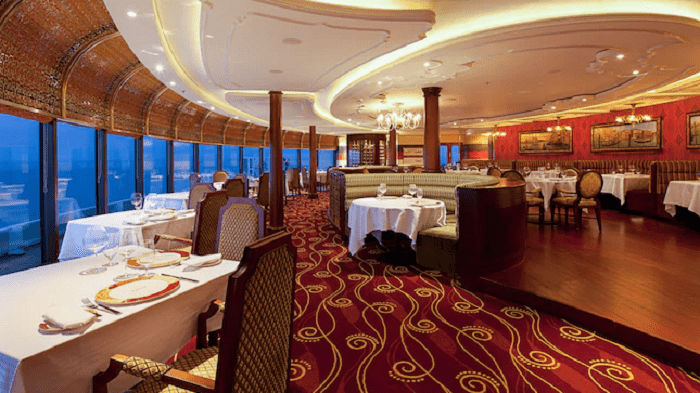 Palo Restuarant Disney Magic Cruise