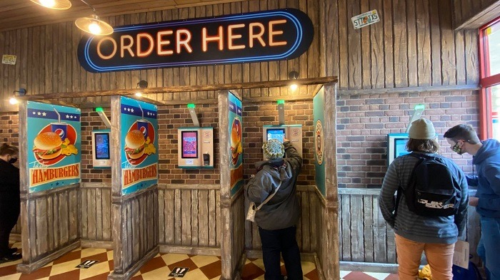 Route 83 Diner Self Service Paultons Park