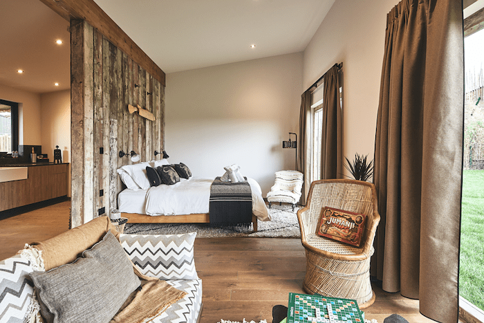 West Midland Safari Cheetah Lodge interior