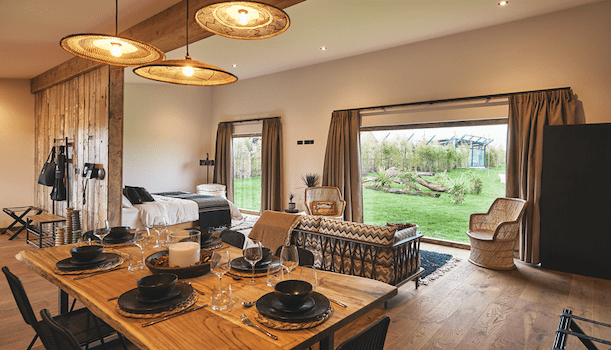 West Midland Safari Park Cheetah Lodge