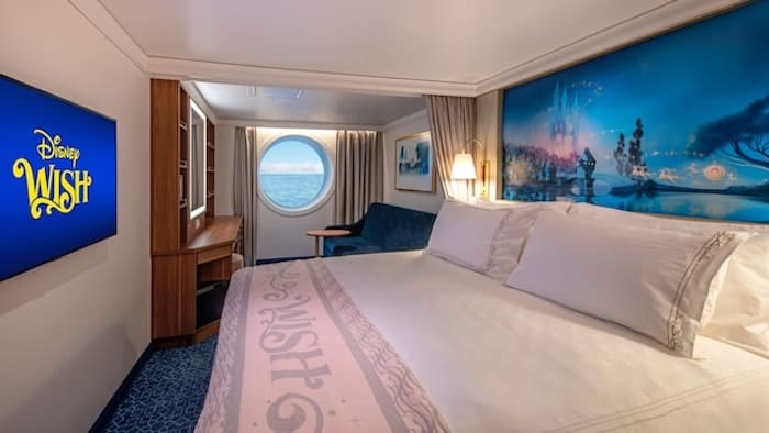 Oceanview Room Disney Wish