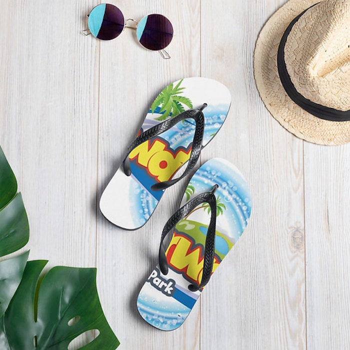 Waterworld Flip Flops