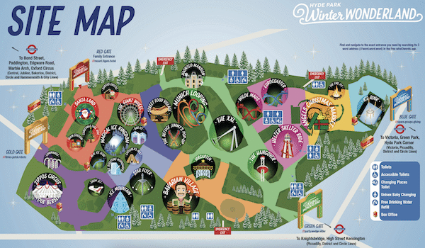 Winter Wonderland 2021 Map