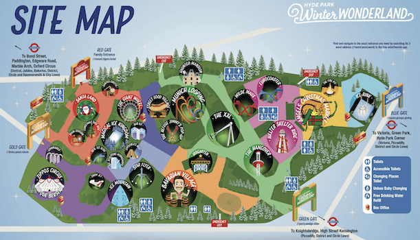 Winter Wonderland 2021 Map