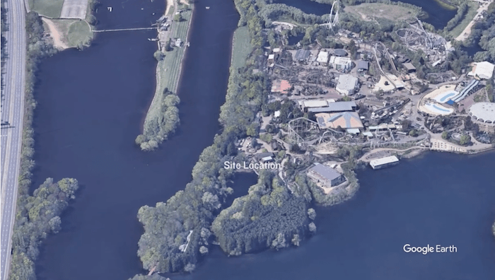 Thorpe Park New Coaster Location