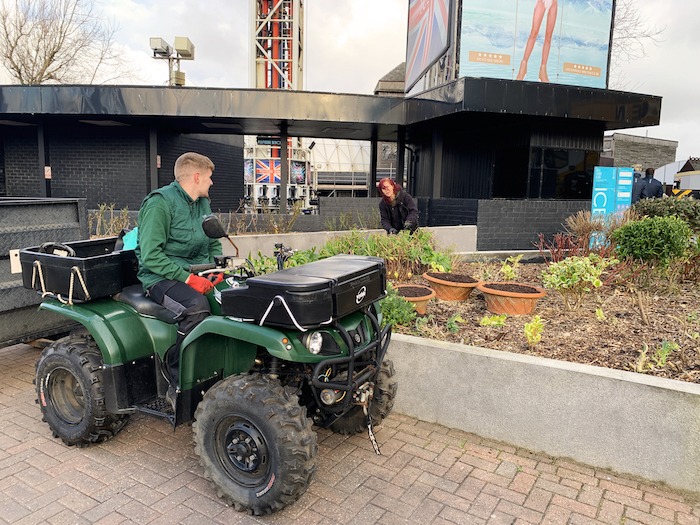 Blackpool Pleasure Beach Landscaping