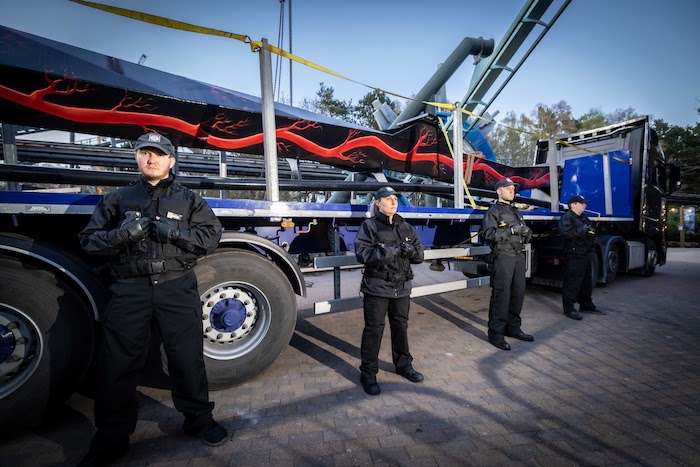 Alton Towers Nemesis Colour Change