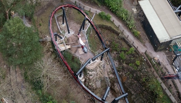 Nemesis Helicopter Aerial Shot