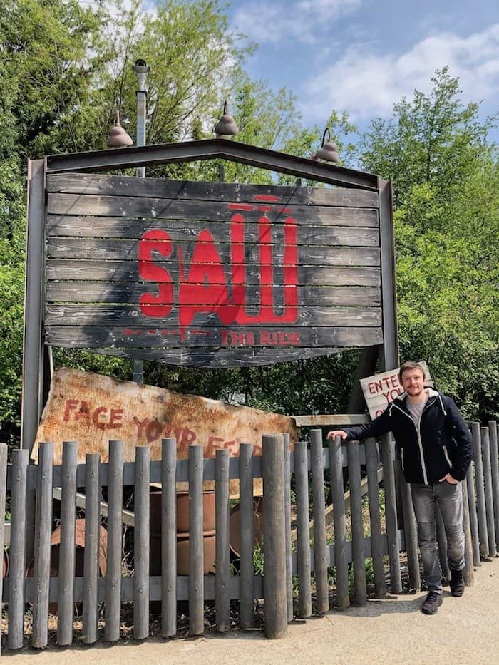 Saw the Ride Entrance