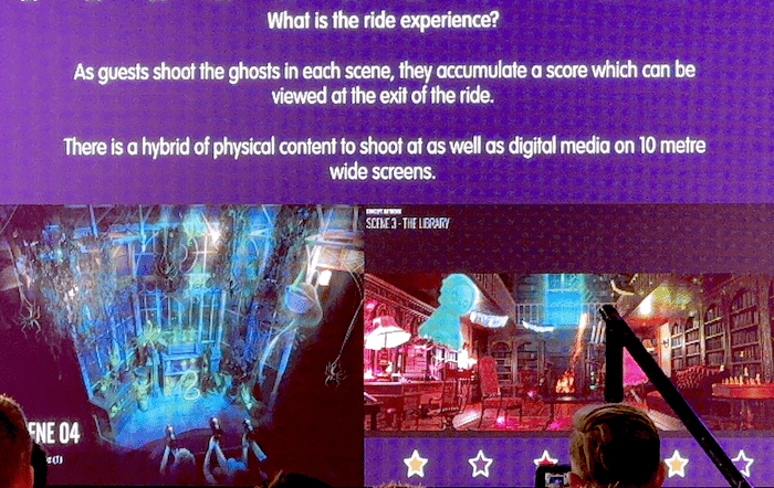 Ghostly Manor Scenes