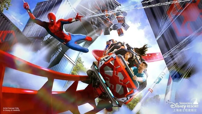 Spiderman Ride