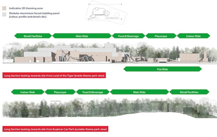 Chessington Indoor Coaster Minecraft 
