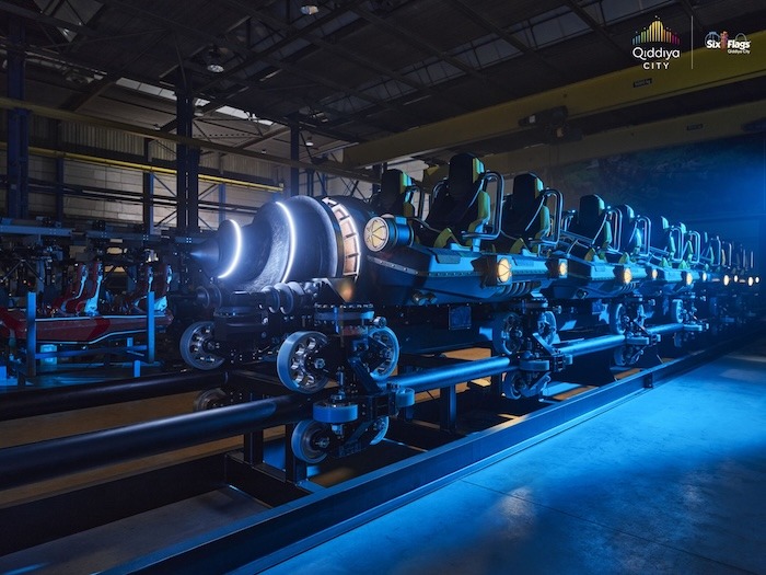 Iron Rattler Train Six Flags Qiddiya City