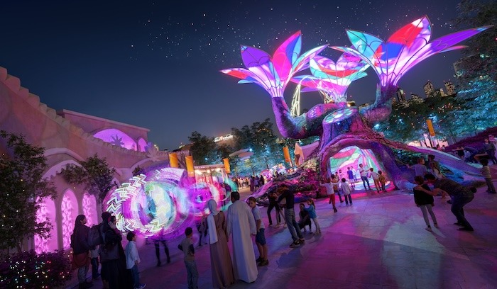 Twilight Gardens Six Flags qiddiya city