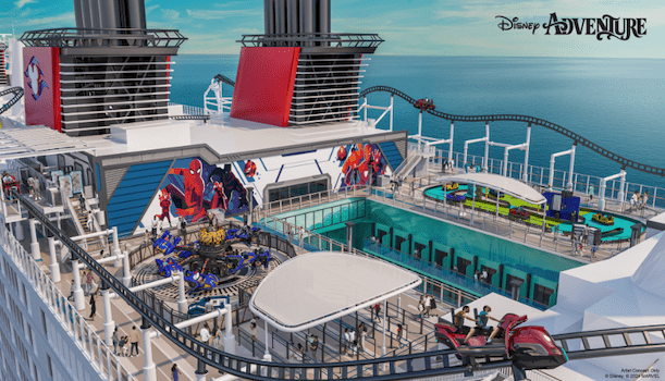 Disney Cruise Line Rollercoaster