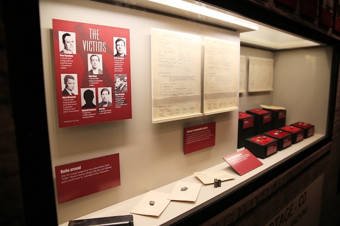 Valentine's Day Massacre Victim and Ballistics Exhibit