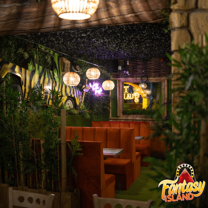 Lost Island Grill Fantasy Island Decor