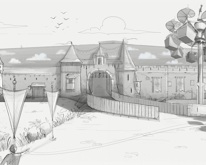 Dracula Theme Park Concept