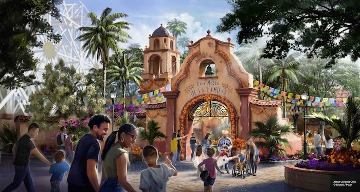 Coco attraction Disneyland 