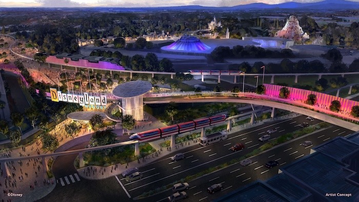 Disneyland Transportation Hub