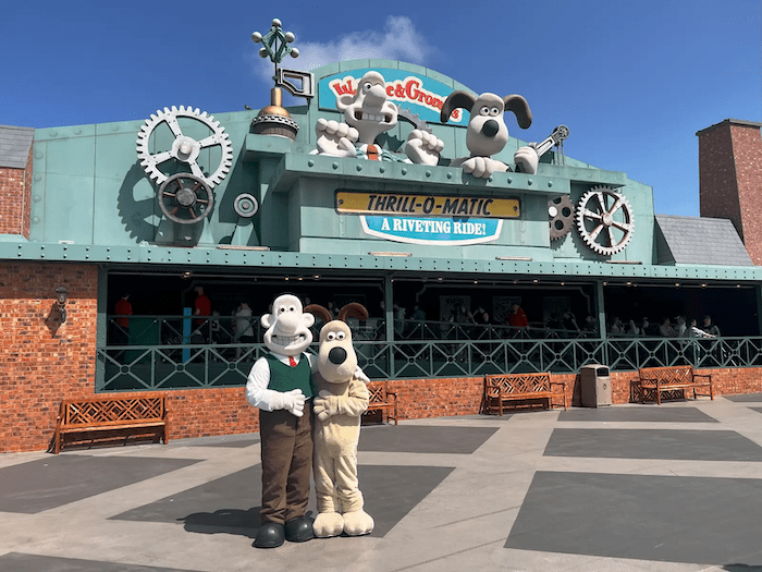 Wallace and Gromit Ride New Scenes