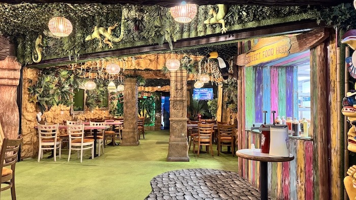 Lost Island Grill Interior