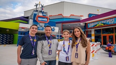 Howie Dorough Visiting Galacticoaster