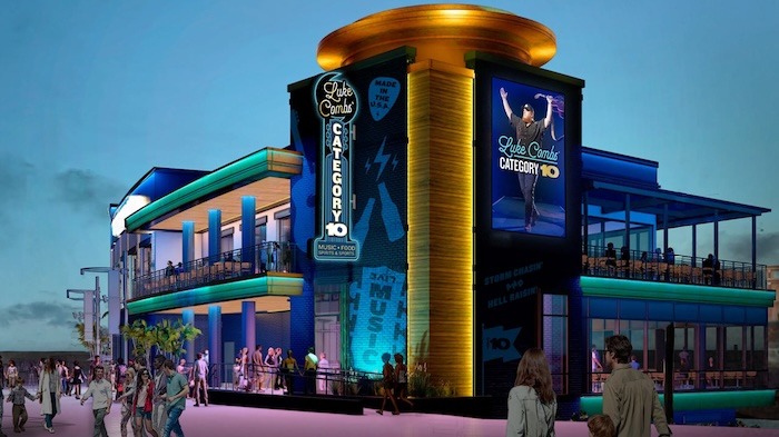 Luke Combs Category 10 Universal Orlando