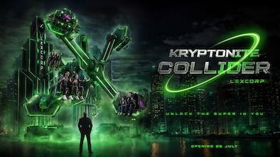 Kryptonite Collider Coming to Warner Bros World Abu Dhabi
