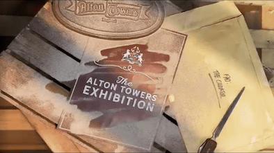 Alton Towers Exhibition Opening this Month
